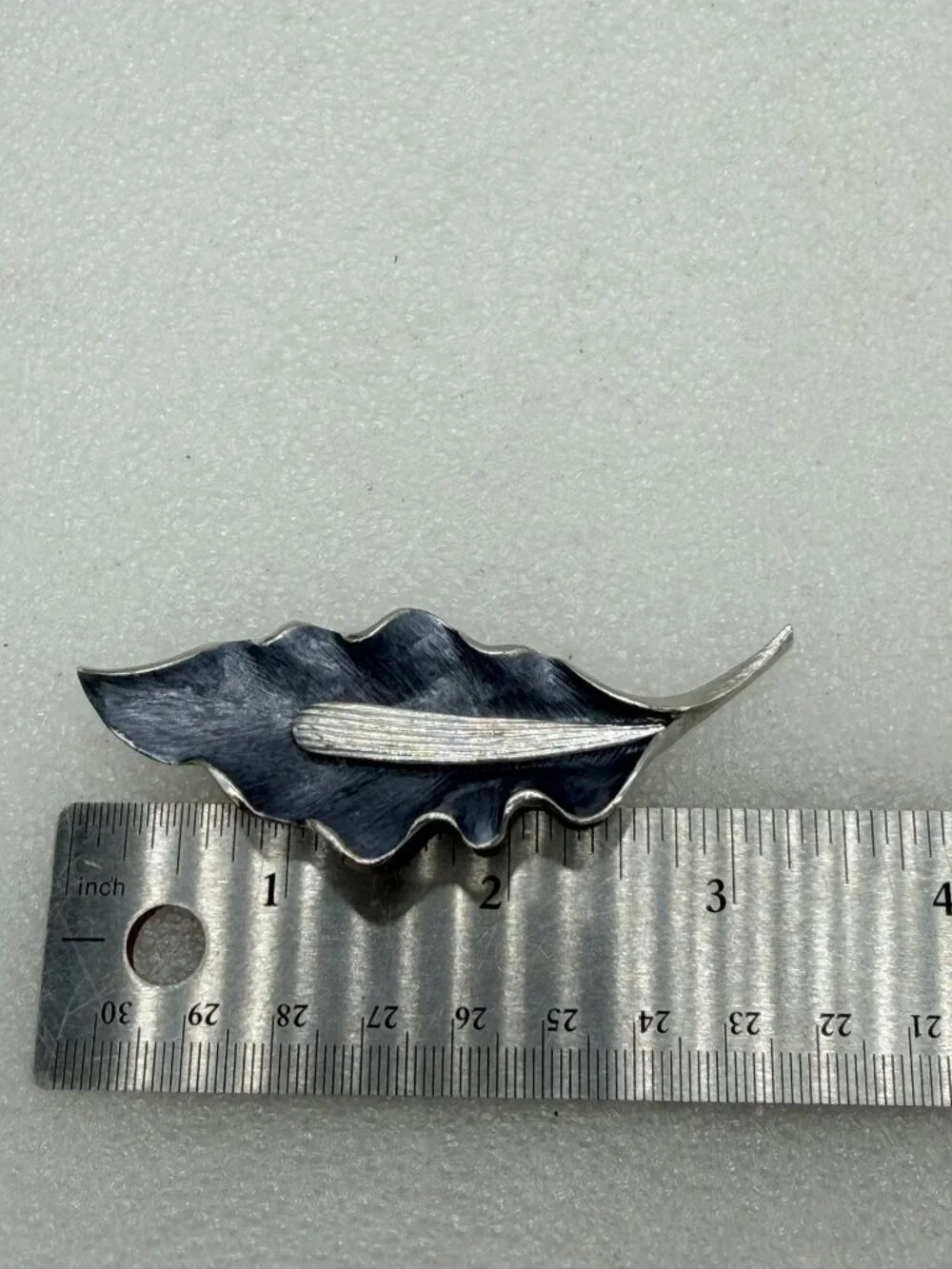 Vintage Kramer Leaf Shaped Brooch Pin